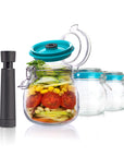 Vacuum Clip Top Jars 500 ml Set of 3