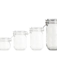 Vacuum Clip Top Jars 2000 ml + Pump