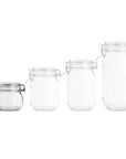 Vacuum Clip Top Jars 500 ml Set of 3