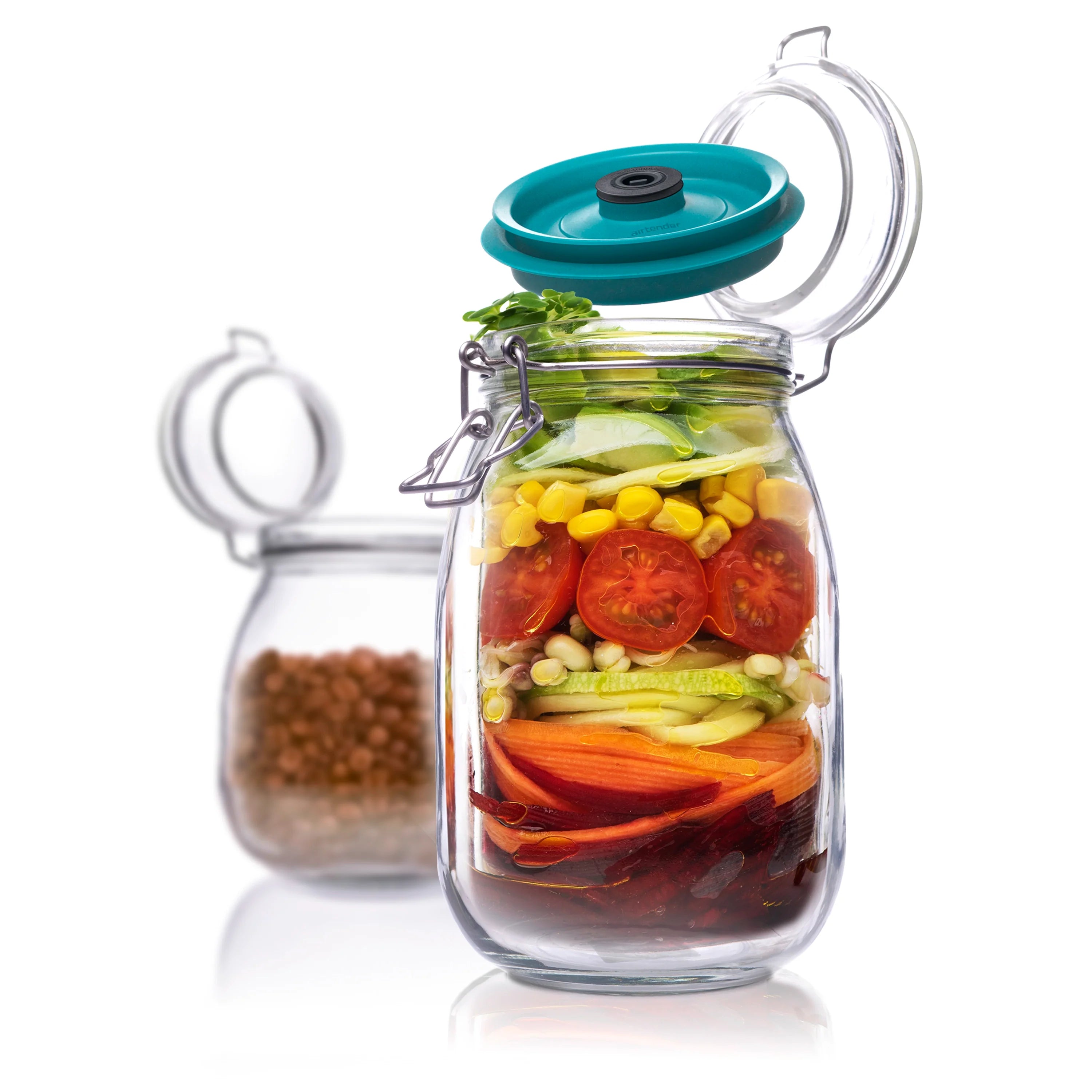 Airtender Vacuum Clip Top Jars