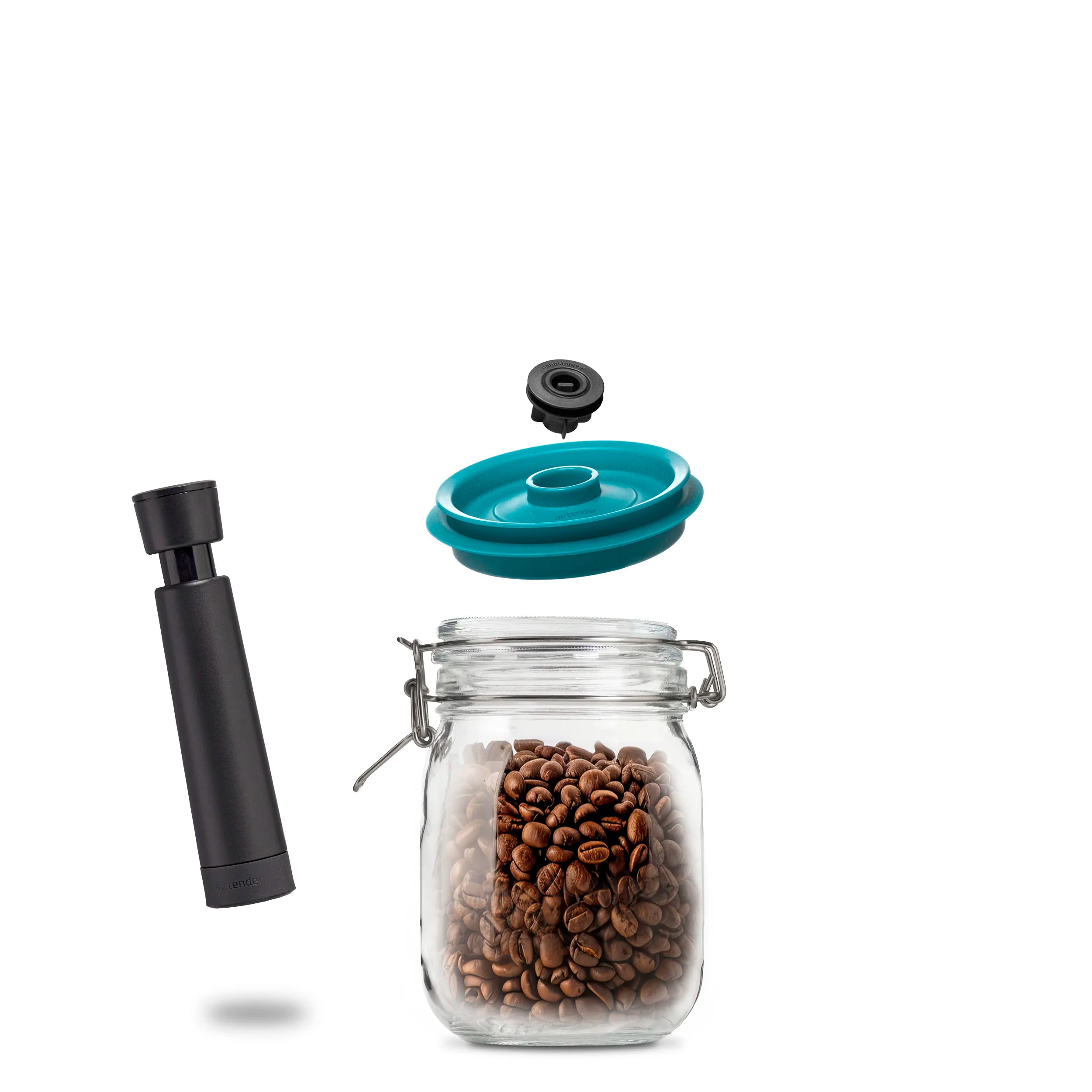 Vacuum Clip Top Jar 1000 ml + Pump