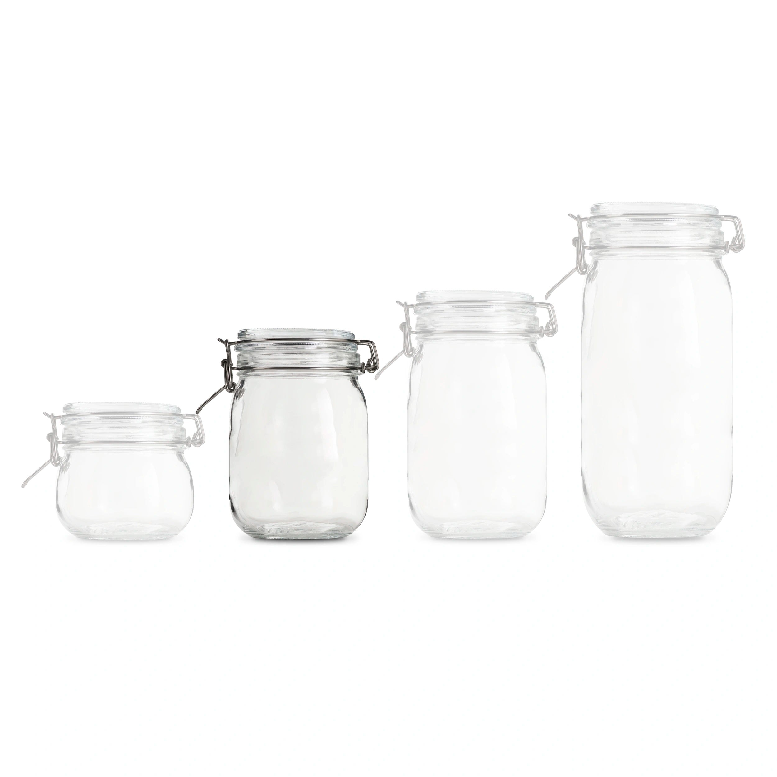 Vacuum Clip Top Jars 1000 ml Set of 3