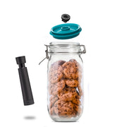 Clip Top Jar Vacuum Jar 2000 ml + pump