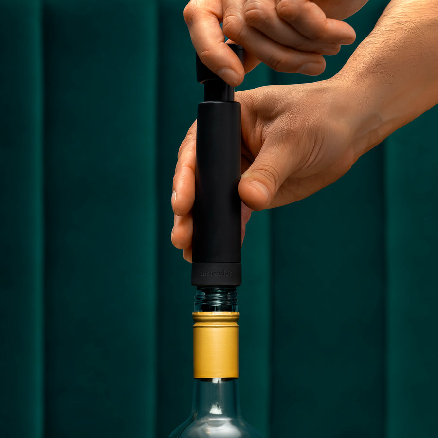 Elektrischer Wein-Sparer aus Kunststoff, leer Wein, Vakuumpumpe